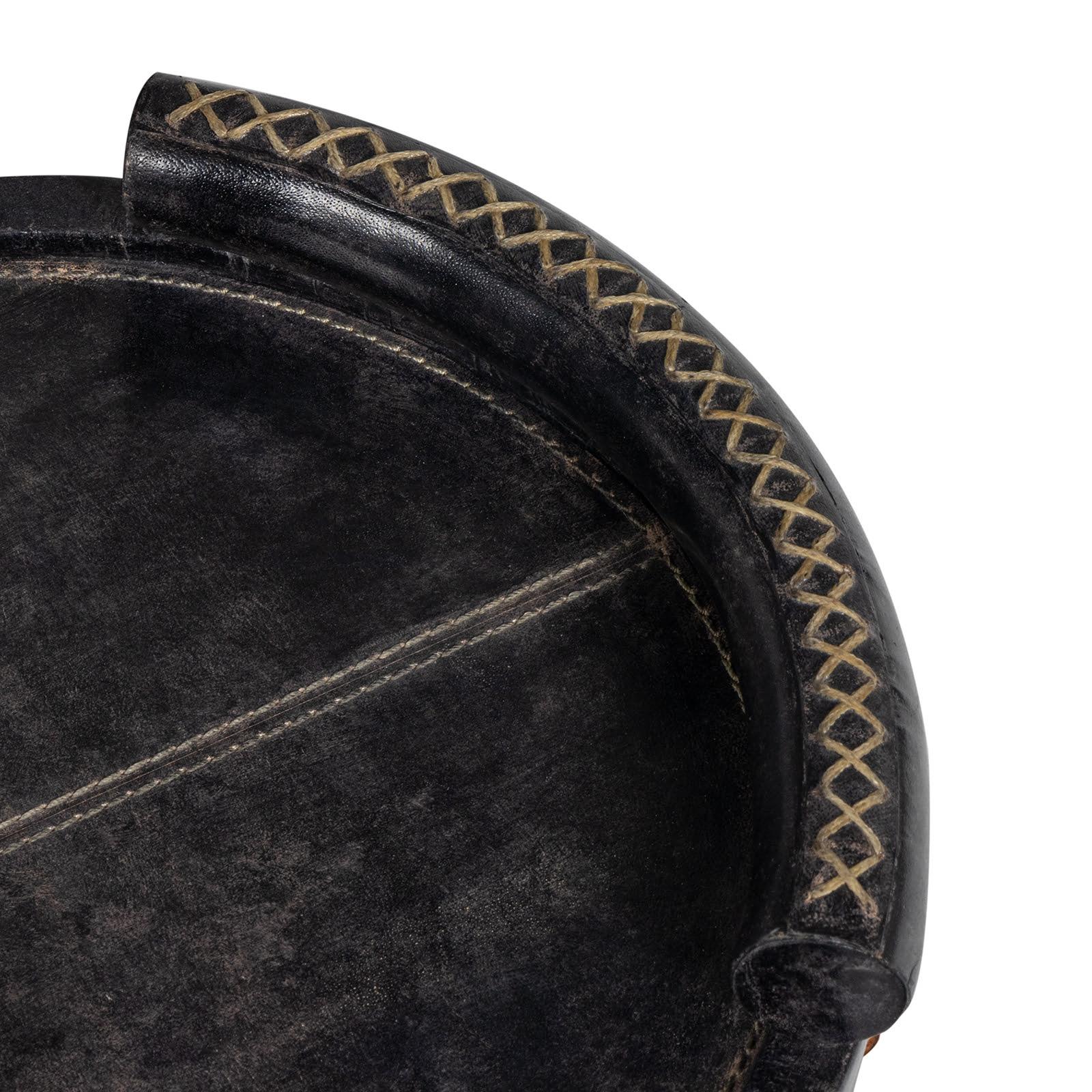 Forte Leather Tray Oval | Regina Andrew Detroit